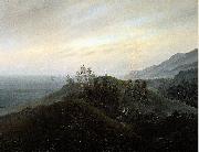 Caspar David Friedrich View of the Baltic oil painting artist